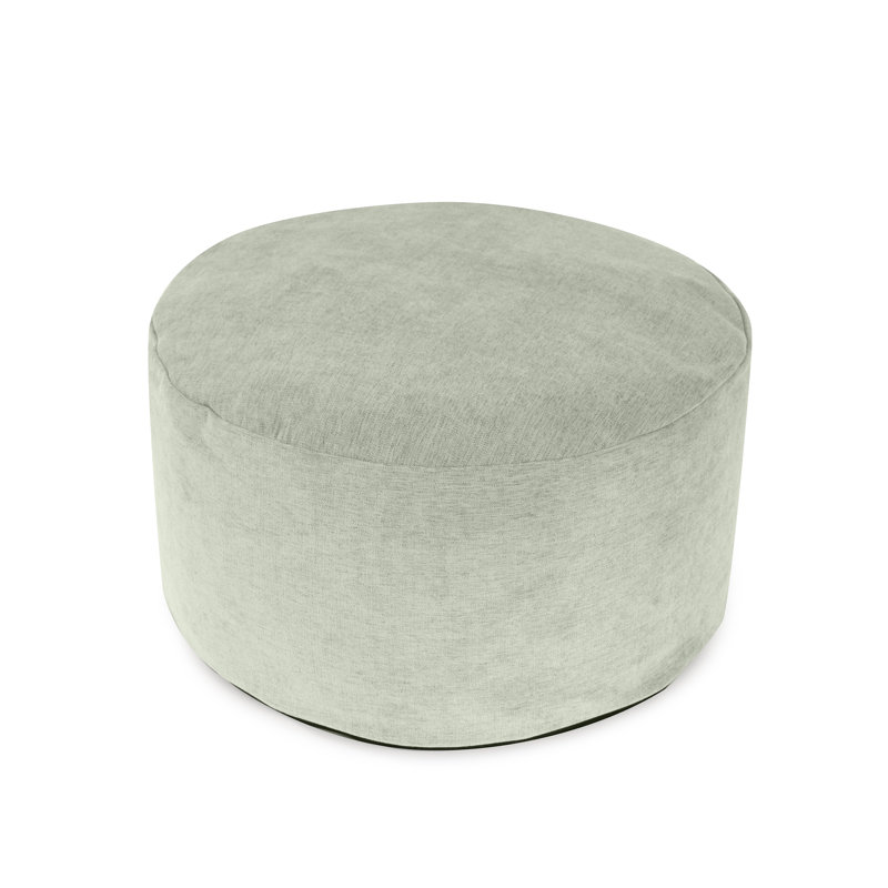 Pouf court Komodo Sage, Vert sauge
