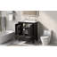 Meuble-lavabo multifonctionnel avec portes et tiroir 30 po