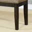 Banc de salle à manger de style contemporain avec cadre rembourré de style contemporain 1Pc