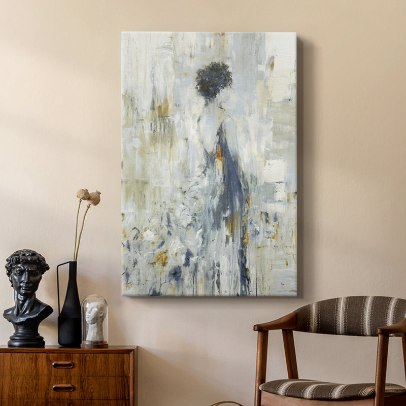 Fond Reflections -Custom Wrapped Gallery Cavas, 12" H x 8" W