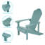 Chaise Adirondack en plastique Halstein-1409835319
