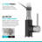 KRAUS Bolden Commercial Style 2-Function Single Handle Pull Down Kitchen Faucet-99355389