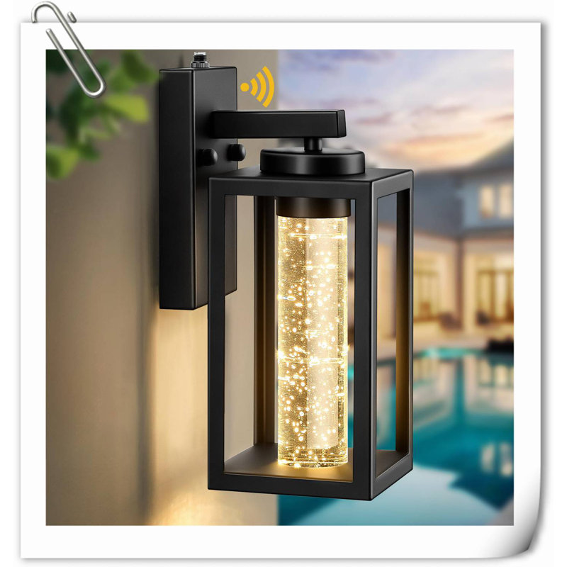 LED Wall Light, Black