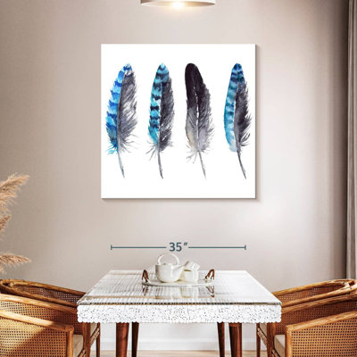 Kerner Blue Jay Feathers