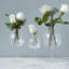 Vase en verre à vin - 7,6 cm L x 7,6 cm l x 19 cm H - Transparent-1123311633-1123311726