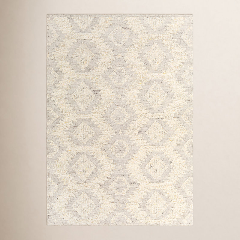 Oldcastle Wool Geometric Indoor Rug, Rectangle 2' x 3'