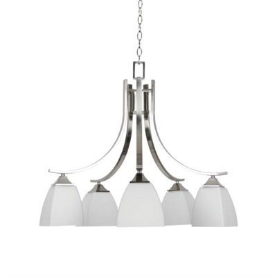 Lustre cylindrique à 5 lumières jusin