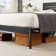 Bed Frame with Wooden Headboard and Footboard