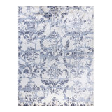 Overdyed One-of-a-Kind Rectangle 9'2" x 12'2" Hand Knotted Area Rug