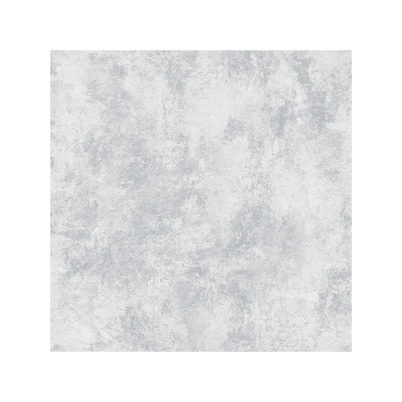 Nostalgie Marble Effect 33' L x 21" W Smooth Wallpaper Roll, Silver