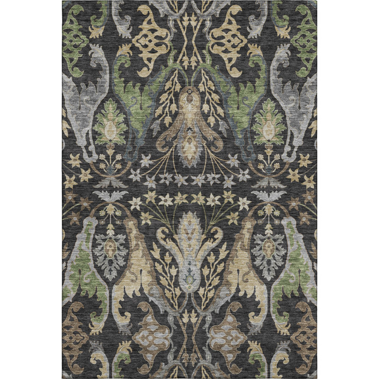 Premium Machine Washable Gurubaksh AMF1153 Global Rug