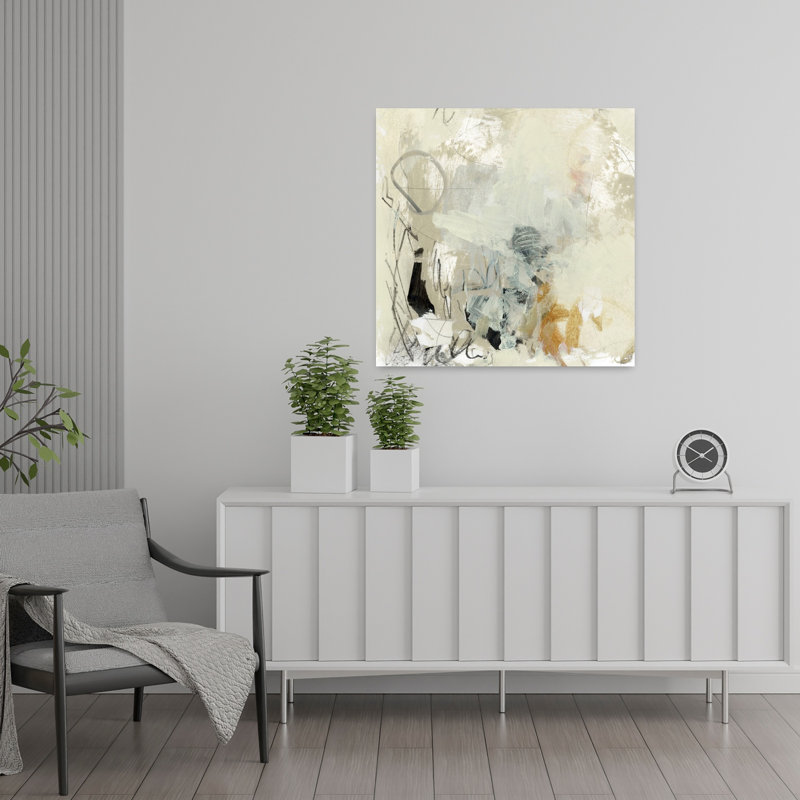 Art contemporain contemporain abstrait, H 24 po x l 24 po