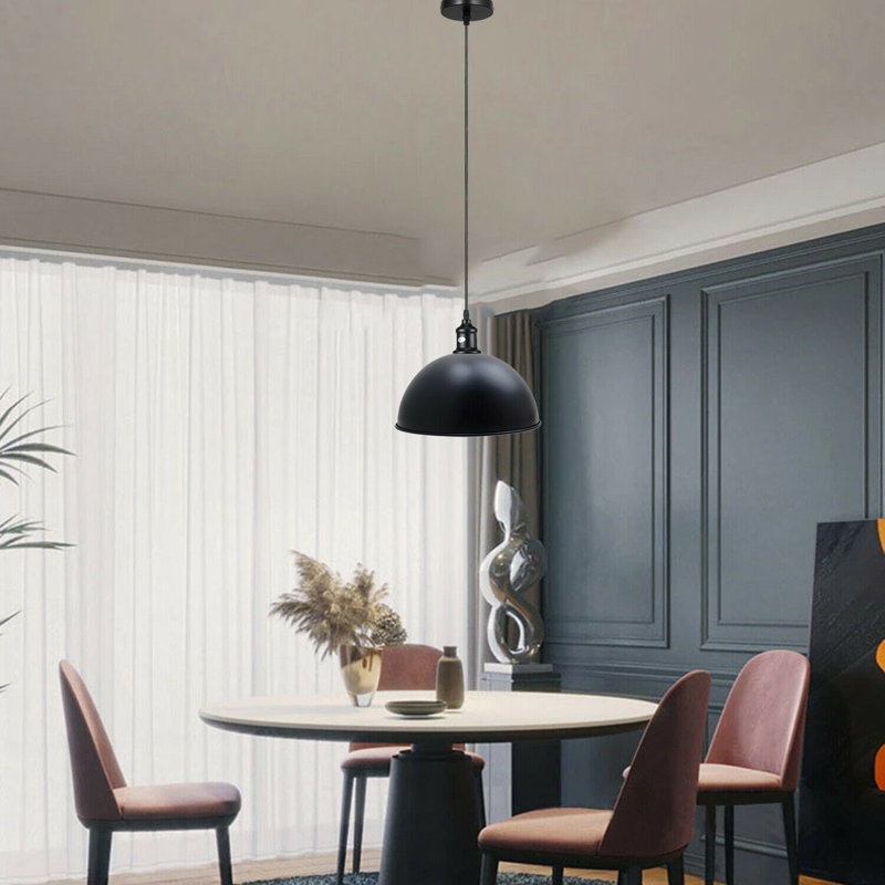 Summerland 1 - Light Dome Pendant, Black