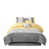 Motif floral jaune