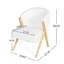 Modern Accent Chair With Upholstery And Solid Wood Frame, Minimalist Lounge Chair