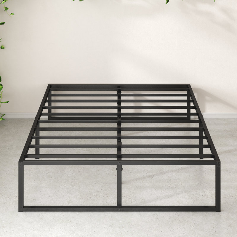 Bigler 14" Steel Bed Frame, Twin
