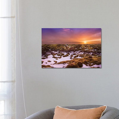 Iceland Skaftáreldahraun Lava Field by Melanie Viola - Wrapped Canvas Print