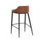 ASTRA Upholstered Stool with Metal Frame-13606073-13606072