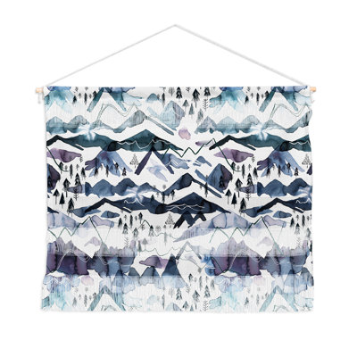 Suspension murale en polyester de style ninola avec accessoires suspendus inclus