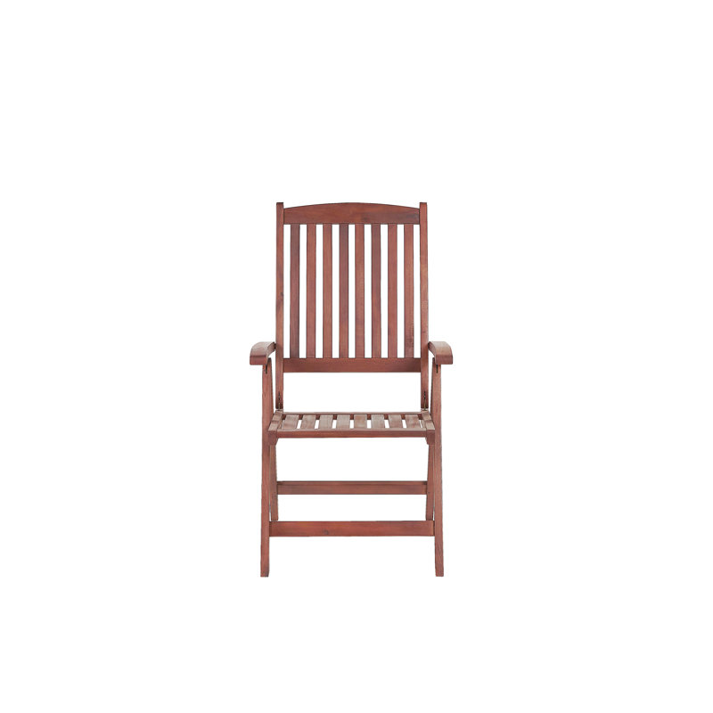 Beauly Foldable Outdoor Patio Dining Side Chair with Cushion