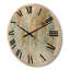 Horloge murale en bois rustique - Carte du monde antique II-63903739