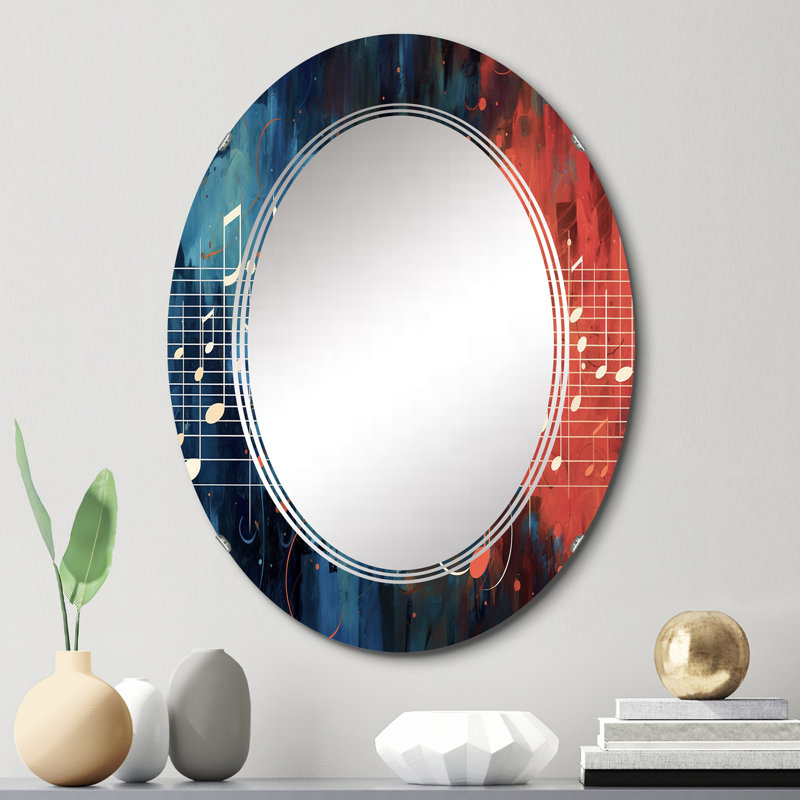 Miroir mural Zelida, 30 po x 20 po