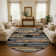 Premium Machine Washable Slesnick AMF1665 Stripes Rug