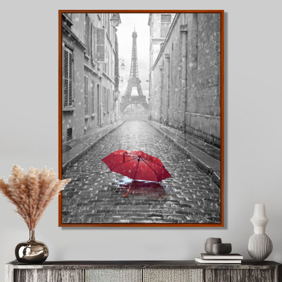 Photographic Print - Cityscape Eiffel View Paris