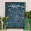 Minneapolis City Map - No Frame Print-1225139443