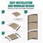 GUANSU-CN Polycarbonate Cover Retractable Door / Window Awning-124654797-124654798