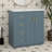 30 Inch Bathroom Vanity With Ceramic Sink, 3 Drawers And 2 Doors, Freestanding Bathroom Vanities, Soft Closing, Solid Wood Frame-468775912