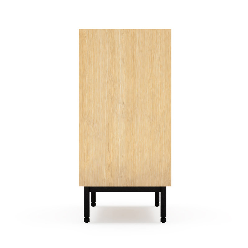 Munro 4 Drawer Dresser, White Oak