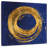 Gold Circle On Blue