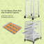 Rangement en aluminium pour baker Zishan