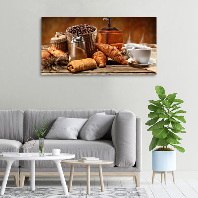 Breakfast - No Frame Print on Canvas