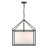 Hodder 5 - Light Steel Dimmable Square Chandelier