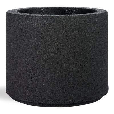 Gita Large Lightweight Outdoor 23" x 19" Round Planter Box