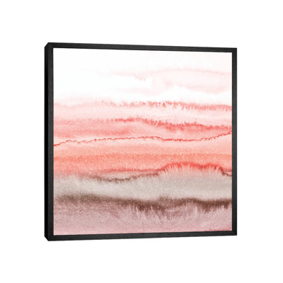 Within The Tide - Coral Dawn by Monika Strigel - Print on Canvas