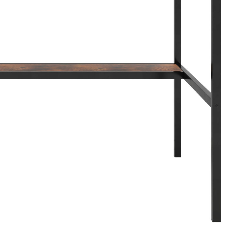 Metal Loft Bed With Power Outlet And LED Lighted