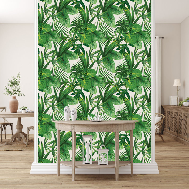 Elston Floral Tile, 18.75" L x 25" W, Vinyl