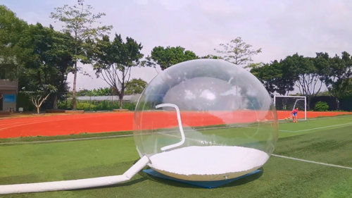 FETCOI 3 Meter Inflatable Tent Transparent Bubble Tent Eco Home