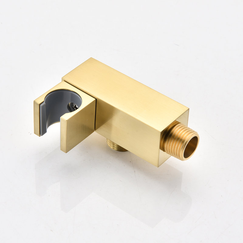 Luxury Bathroom Head Shower - 10 Inch Rain Mixer Wall Mounted Gold Brass
