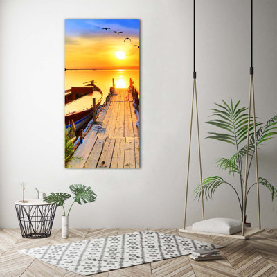 Lake - Wrapped Canvas Print
