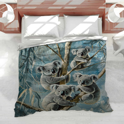 Koalas Bedding Wildlife Comforter Cottage