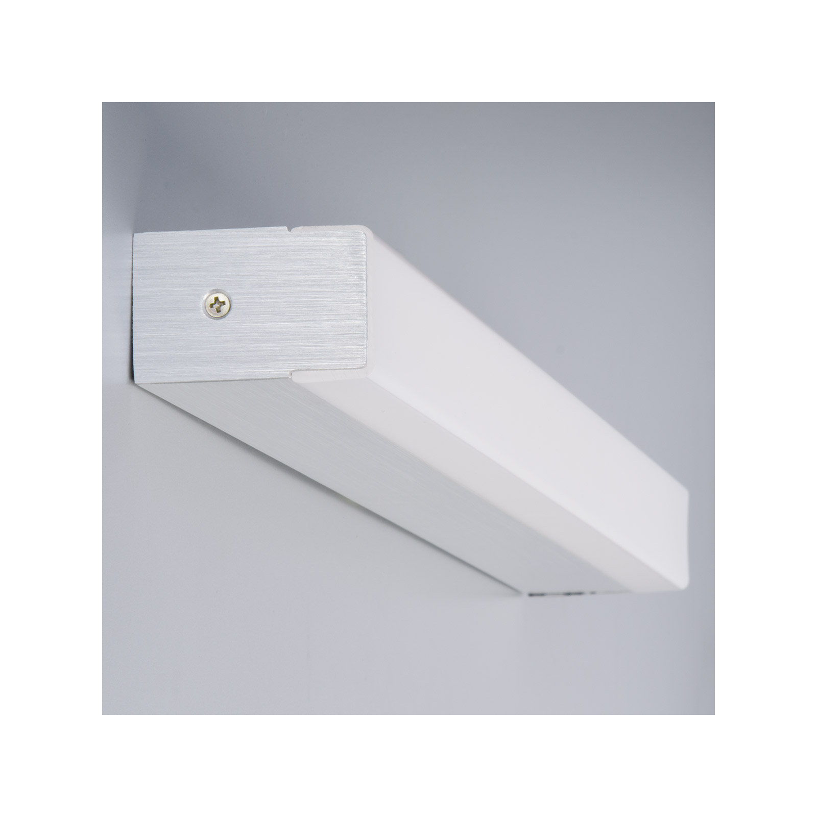 Lightstick Single Light Dimmable LED Flush Mounted Sconce, Aluminum, 19" W