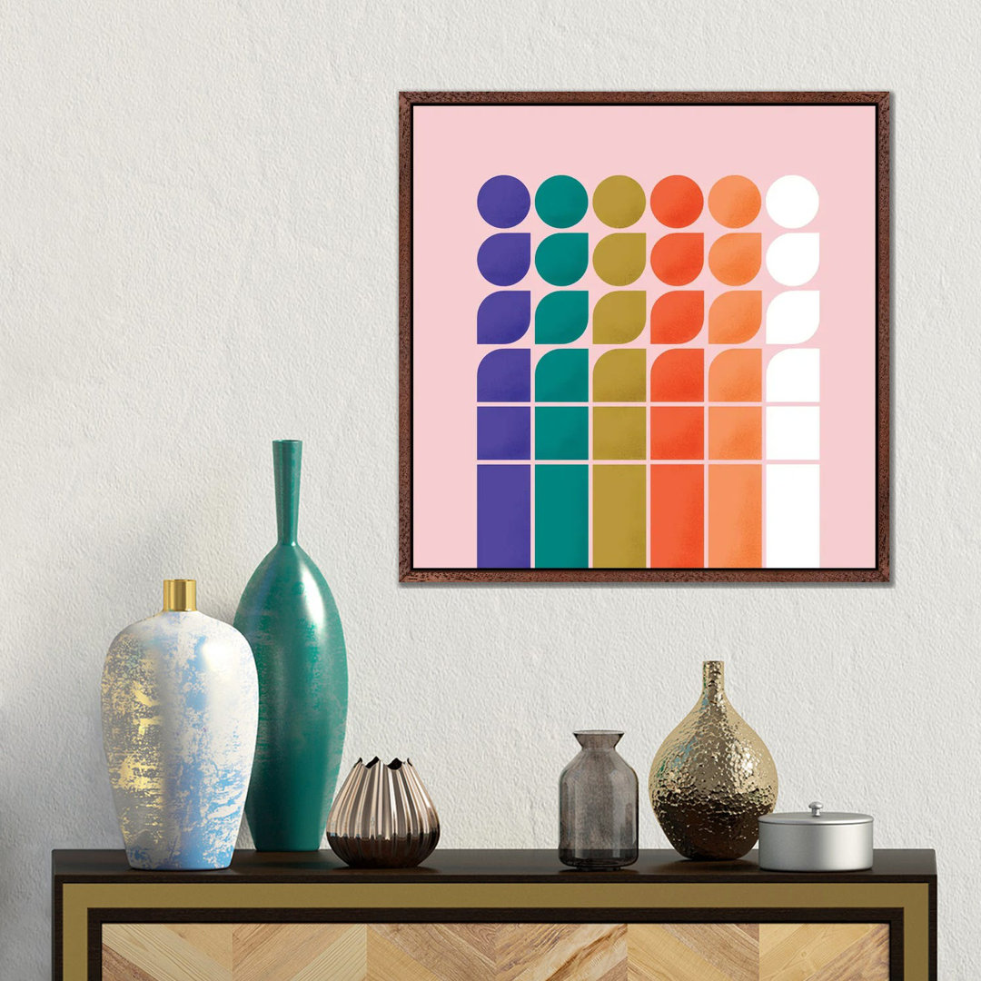 Colorful Changing Shapes von Show Me Mars - Gallery-Wrapped Canvas Giclée on Canvas