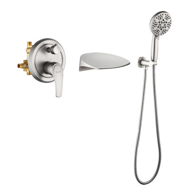 Wall Tub Spout with Diverter