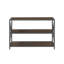 Bibliothèque étagère en métal H 26 po x l 40 po Eulas-288653218-396506115