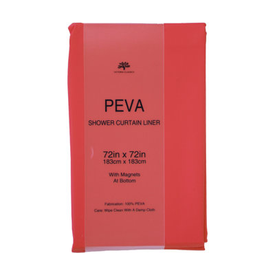 Doublure de rideau de douche PEVA