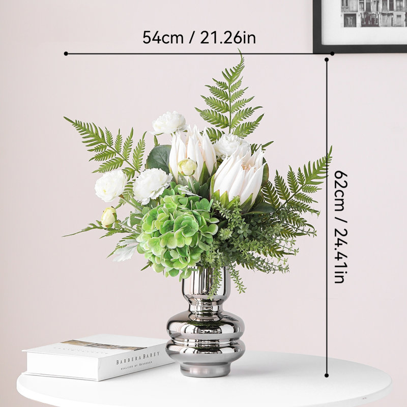 Décoration de bouquet simulé